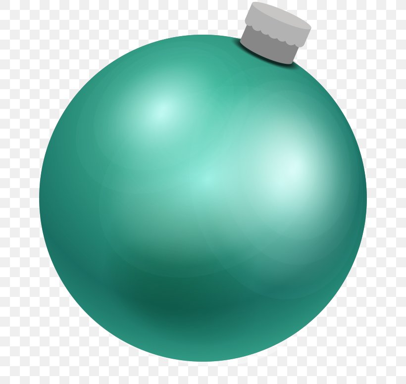 Green Turquoise Christmas Ornament, PNG, 752x776px, Green, Aqua, Ball, Christmas, Christmas Ornament Download Free