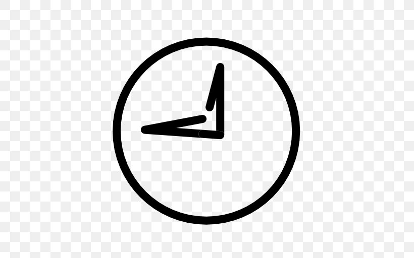 Symbol Clock, PNG, 512x512px, Symbol, Area, Black And White, Clock, Digital Clock Download Free