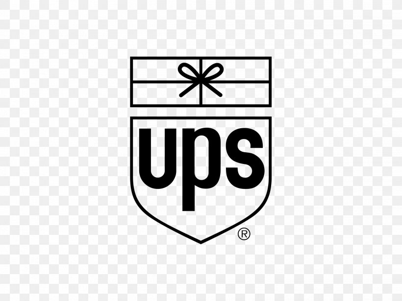Logo United Parcel Service Corporate Identity Graphic Designer, PNG, 2272x1704px, Logo, Advertising, Area, Black And White, Brand Download Free