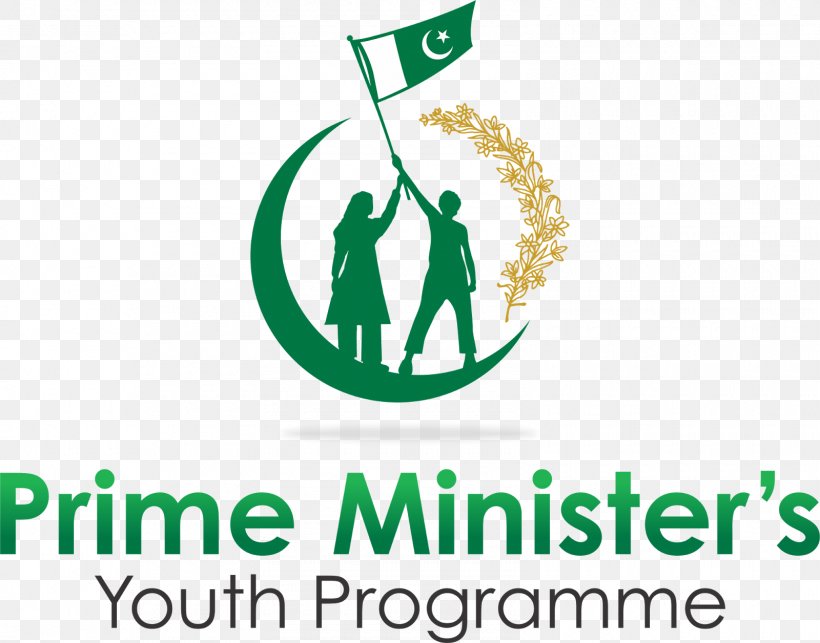 Pakistan Prime Minister’s Youth Programme Logo Prime Minister's Laptop Scheme, PNG, 1600x1256px, Pakistan, Area, Brand, Green, Human Behavior Download Free