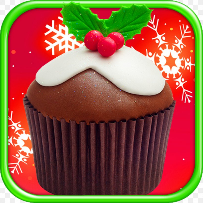 Christmas Cupcakes Maker FREE Ischoklad Muffin Candy Apple, PNG, 1024x1024px, Cupcake, Baking Cup, Biscuits, Buttercream, Cake Download Free