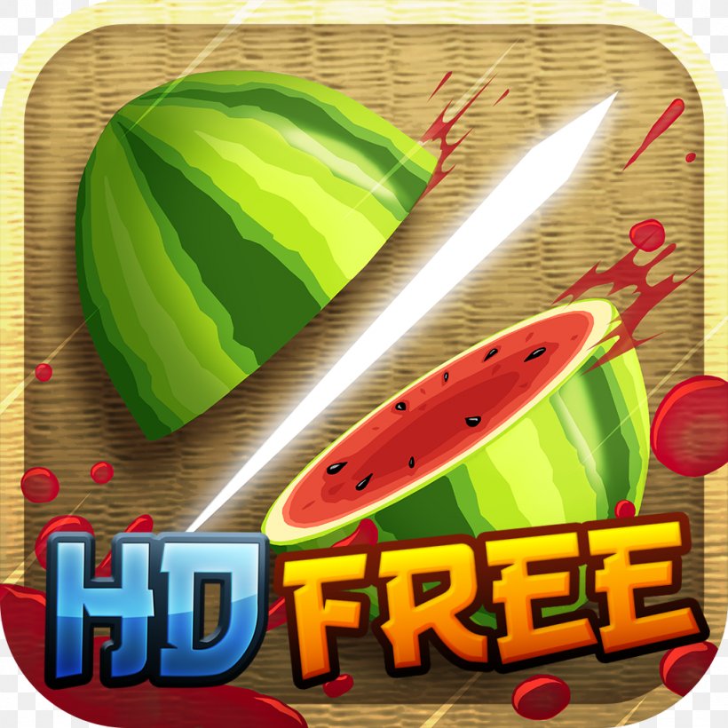 Fruit Ninja: Puss In Boots Android Halfbrick Studios, PNG, 1024x1024px, Fruit Ninja, Android, App Store, Citrullus, Cucumber Gourd And Melon Family Download Free
