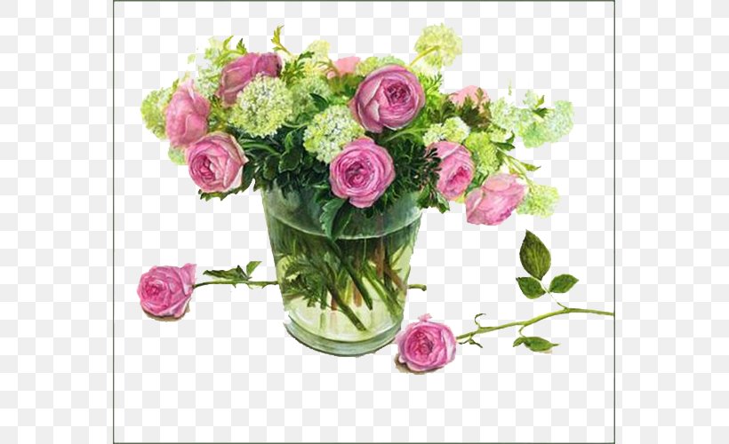 Garden Roses Centifolia Roses Beach Rose Vase, PNG, 565x500px, Garden Roses, Artificial Flower, Beach Rose, Centifolia Roses, Centrepiece Download Free