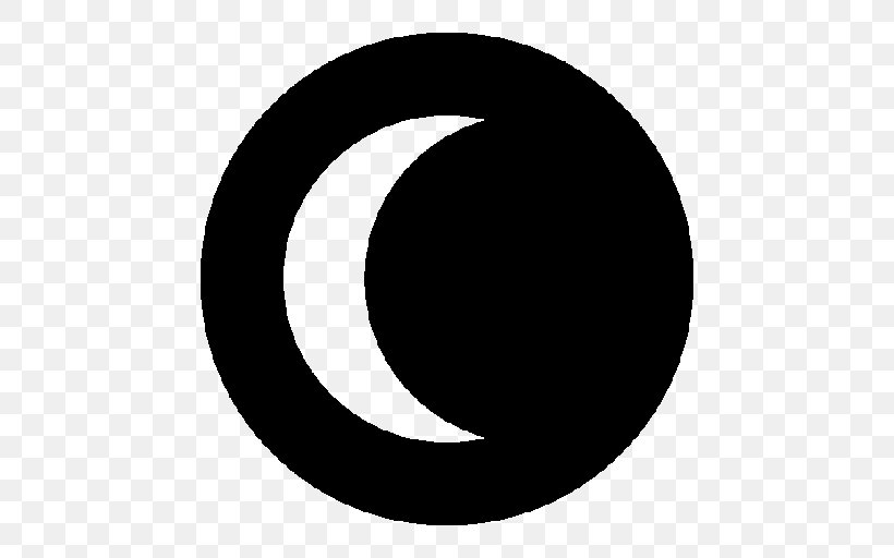 Solar Eclipse Symbol, PNG, 512x512px, Solar Eclipse, Black, Black And White, Crescent, Eclipse Download Free