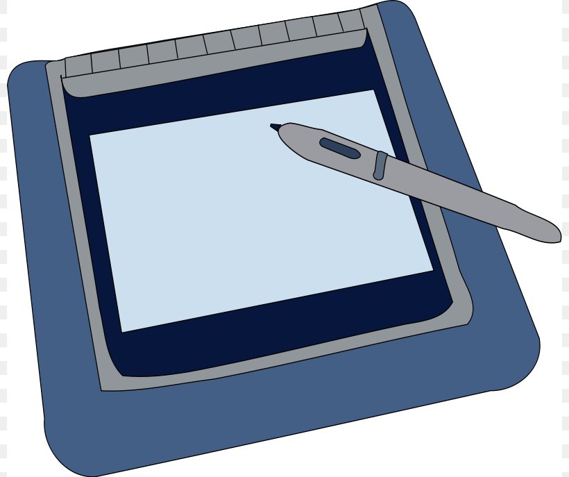 Tablet Computer Graphics Tablet Clip Art, PNG, 800x687px, Tablet Computer, Blue, Computer, Computer Accessory, Computer Graphics Download Free