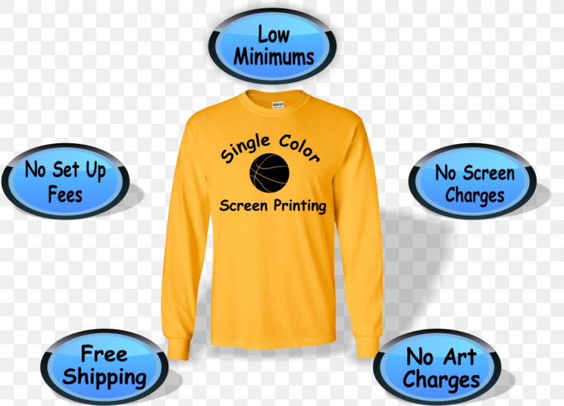 Printed T-shirt Hoodie Screen Printing, PNG, 1000x720px, Tshirt, Active Shirt, Area, Blue, Bluza Download Free