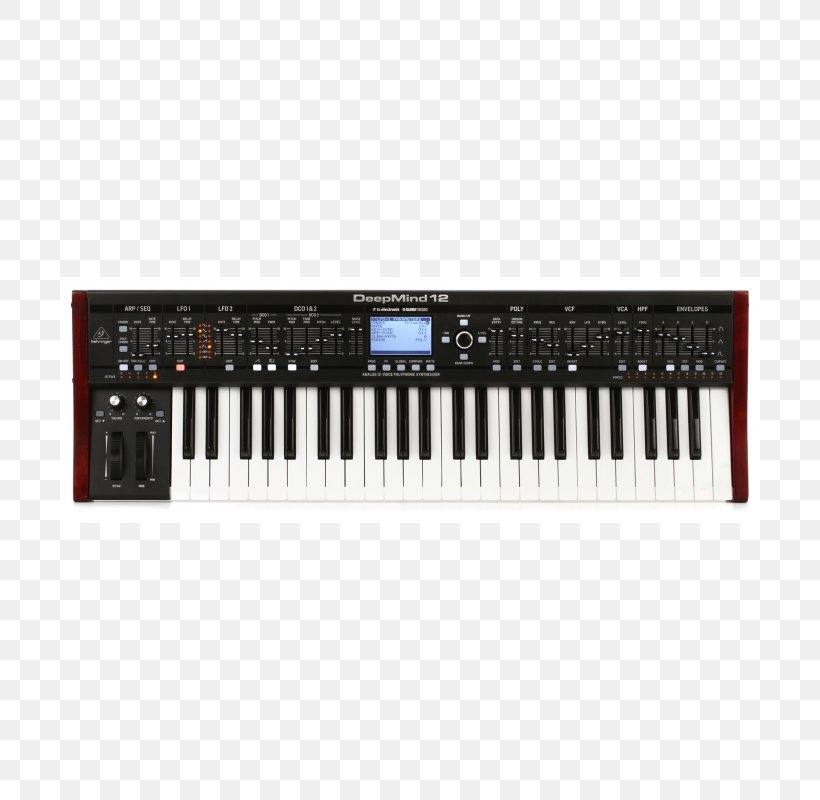 Prophet '08 Sound Synthesizers Behringer Analog Synthesizer Electronic Keyboard, PNG, 700x800px, Watercolor, Cartoon, Flower, Frame, Heart Download Free