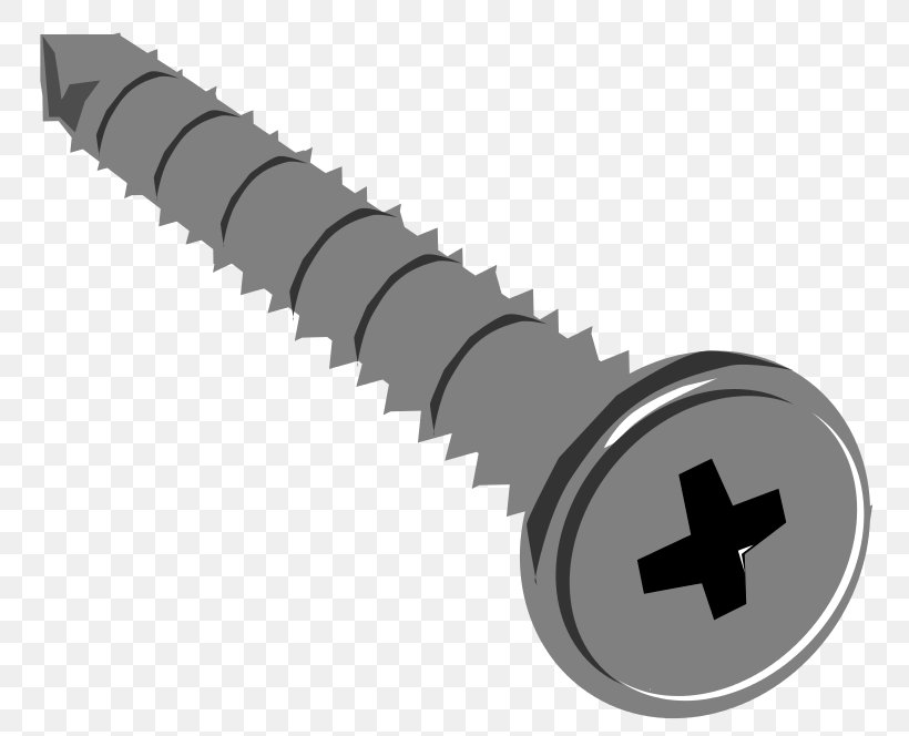 Screw Thread Bolt Clip Art, PNG, 800x664px, Screw, Bolt, Free Content, Hardware, Hardware Accessory Download Free