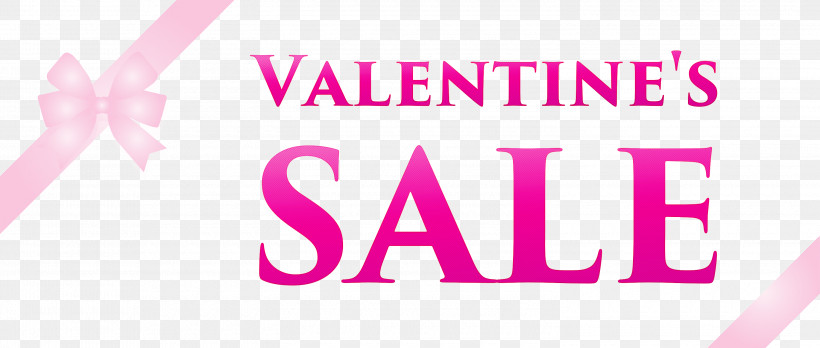 Valentines Sale Sale Banner Sale Design, PNG, 3000x1275px, Valentines Sale, Line, Logo, Magenta, Pink Download Free