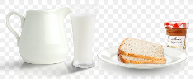Breakfast Milk Toast Youtiao Bread, PNG, 4016x1654px, Breakfast, Bread, Chicken Egg, Coffee Cup, Cows Milk Download Free