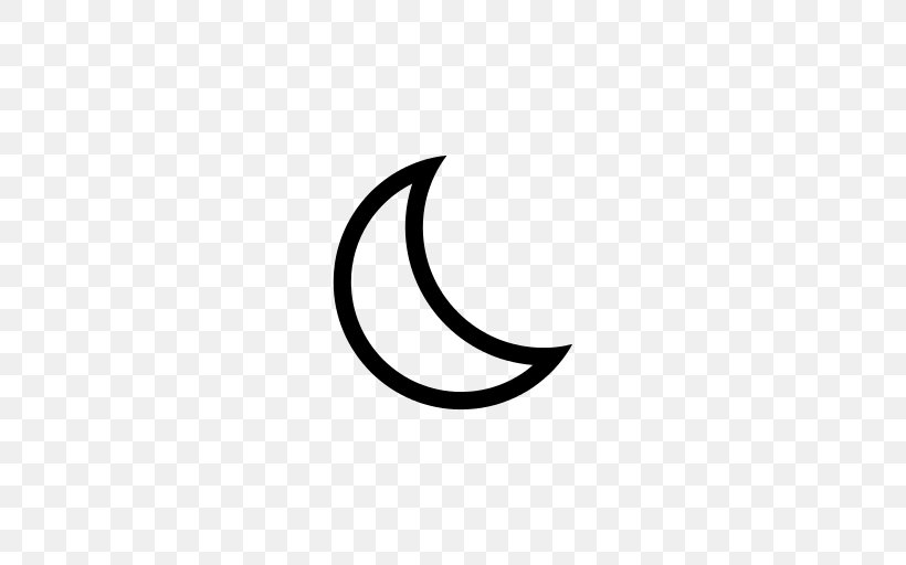 Crescent Lunar Phase Solar Eclipse Outline Of The Moon, PNG, 512x512px, Crescent, Black, Black And White, Body Jewelry, Full Moon Download Free