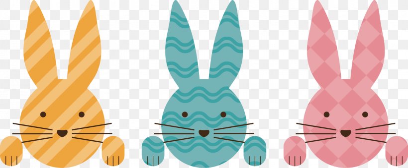 Easter Bunny Rabbit Euclidean Vector, PNG, 1525x632px, Easter Bunny, Easter, Leporids, Rabbit, Rabits And Hares Download Free