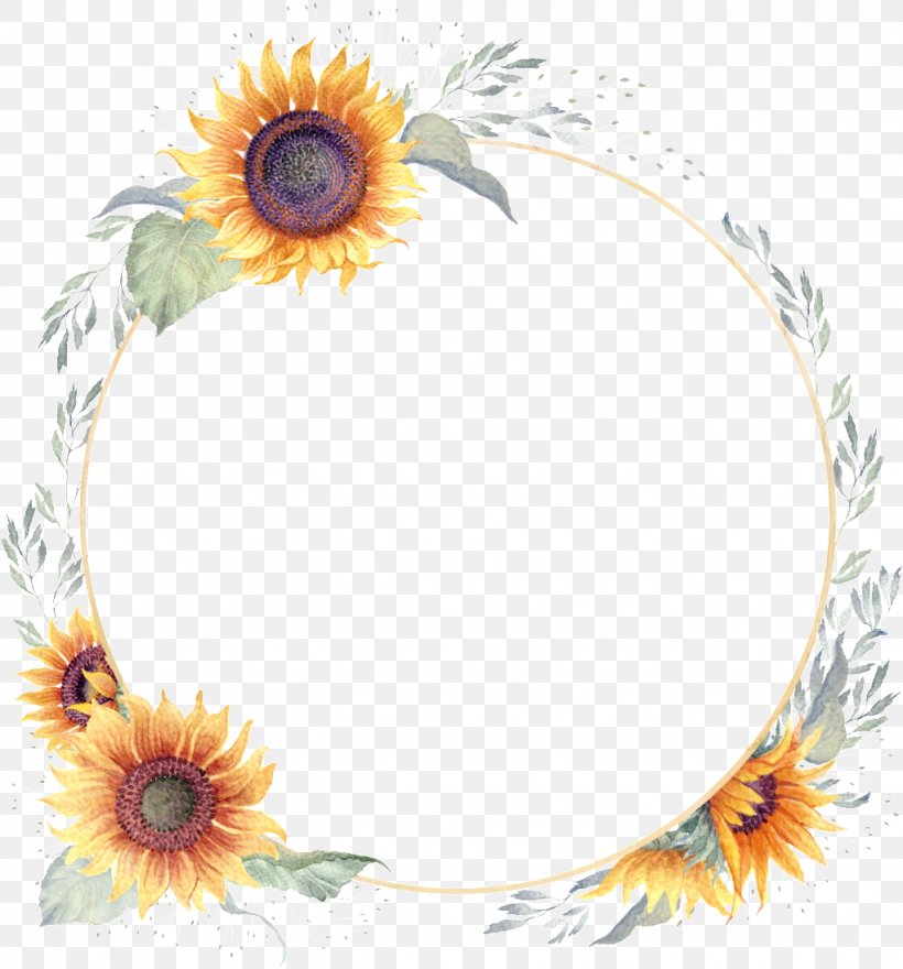 Picture Frame, PNG, 1022x1097px, Sunflower, Daisy Family, Flower, Picture Frame, Plant Download Free