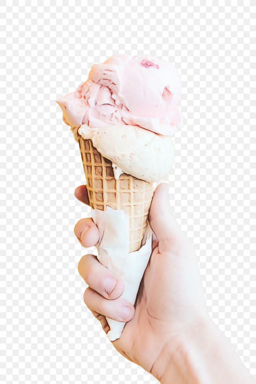 Ice Cream, PNG, 1280x1920px, Watercolor, Cape Coral, De, Flavor, Gelato Download Free