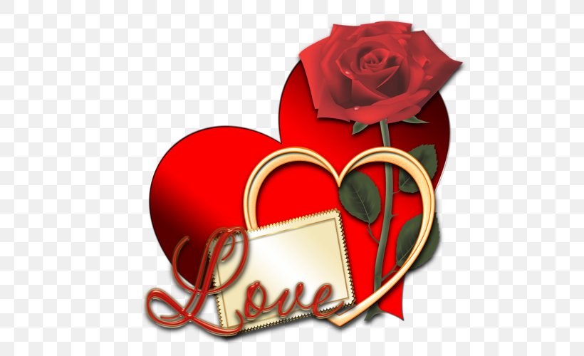 Valentine's Day Heart Clip Art, PNG, 500x500px, Valentine S Day, Digital Scrapbooking, Flower, Garden Roses, Heart Download Free