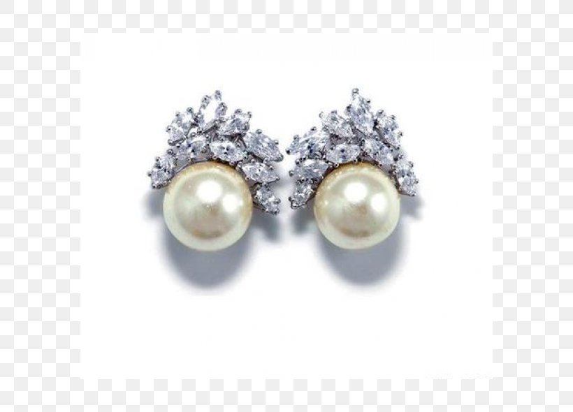 Pearl Earring Jewellery Shirt Stud Bride, PNG, 590x590px, Pearl, Body Jewellery, Body Jewelry, Bride, Clothing Download Free