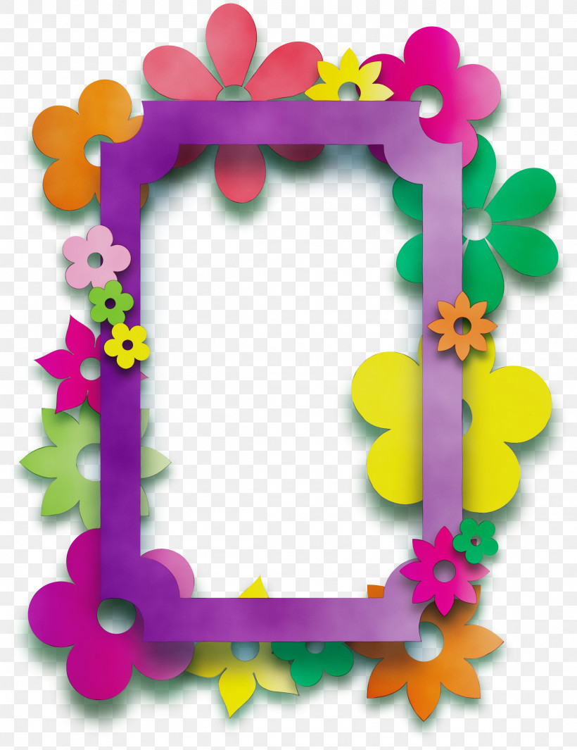 Picture Frame, PNG, 2307x2999px, 2021 Spring Frame, Happy Spring, Analytic Trigonometry And Conic Sections, Circle, Floral Design Download Free