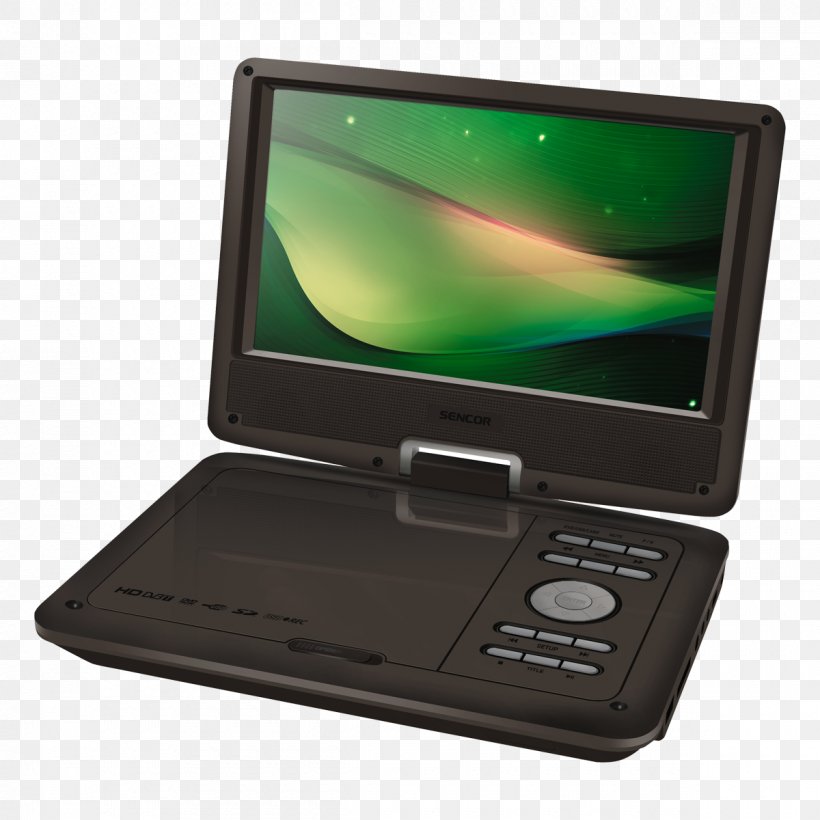 Portable DVD Player Blu-ray Disc Dolby Digital DivX, PNG, 1200x1200px, Dvd Player, Bluray Disc, Cd Player, Computer Monitors, Consumer Electronics Download Free