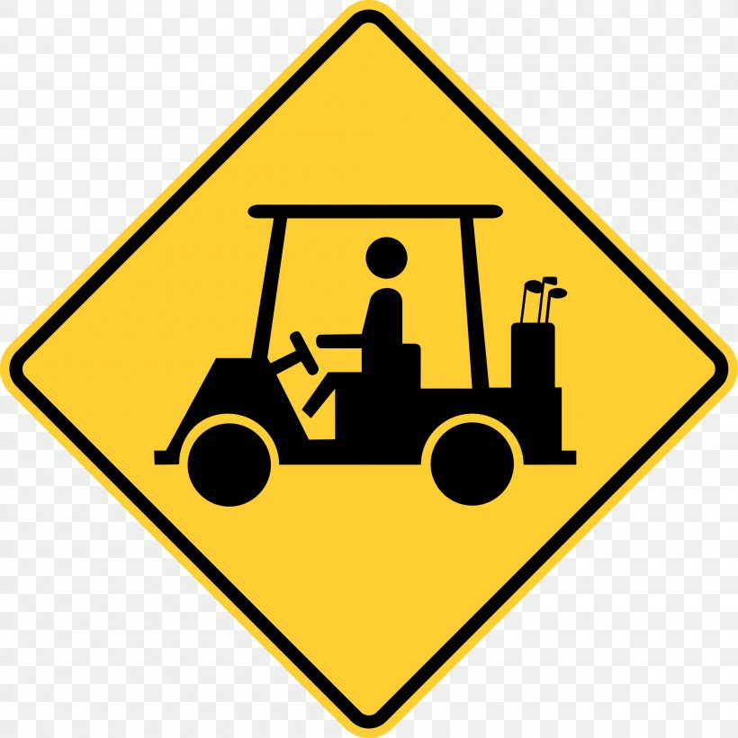 Warning Sign Traffic Sign Golf Buggies Cart, PNG, 2000x2000px, Warning Sign, Area, Cart, Golf, Golf Balls Download Free