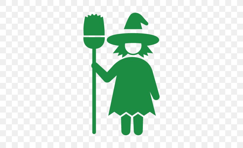 Witch Broom Halloween, PNG, 500x500px, Witch, Broom, Green, Halloween, Plant Download Free