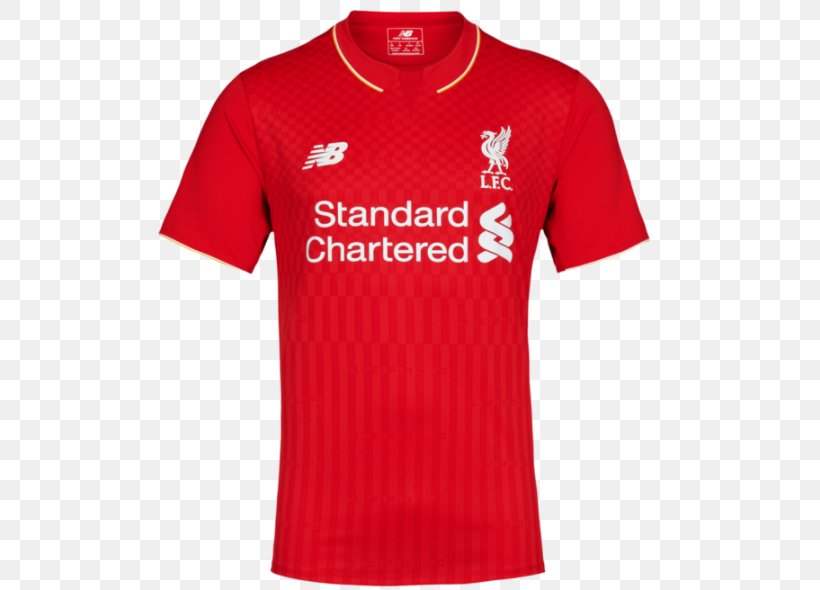 2016–17 Liverpool F.C. Season 2015–16 Premier League Jersey Shirt, PNG, 536x590px, Liverpool Fc, Active Shirt, Brand, Clothing, Jersey Download Free