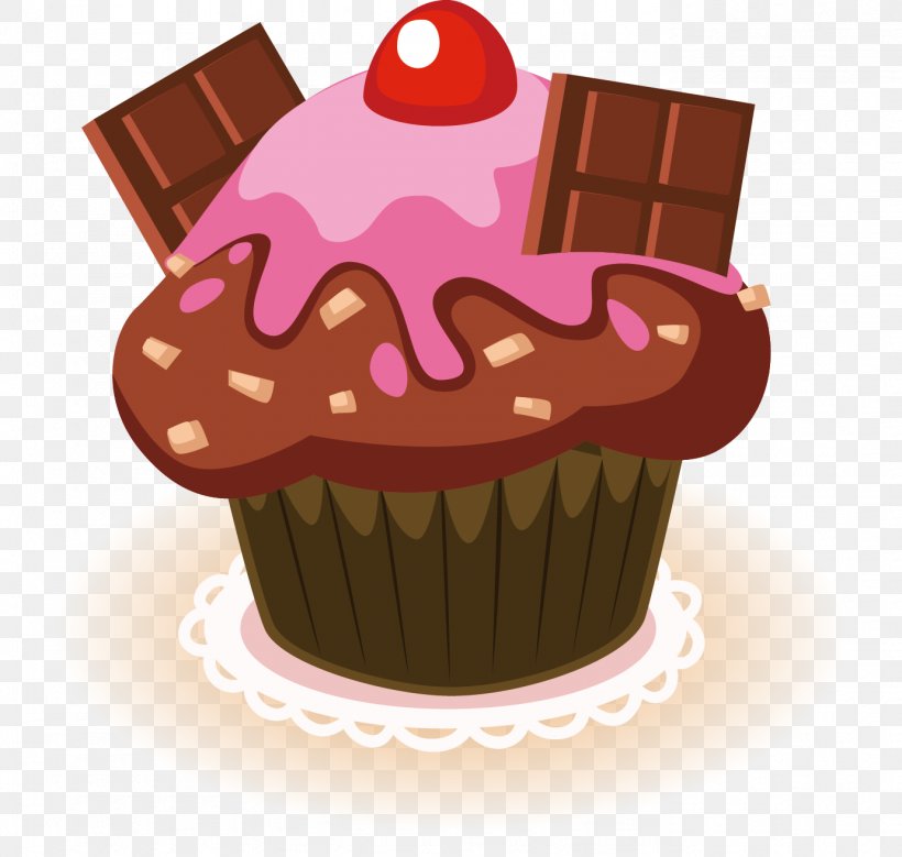 Cupcake Chocolate Cake Muffin Chicago Requiem, PNG, 1381x1312px, Cupcake, Baking, Cake, Candy, Chocolate Download Free