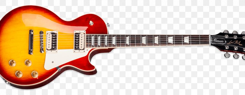 Gibson Les Paul Classic Custom Electric Guitar Gibson Brands, Inc., PNG, 1700x664px, Watercolor, Cartoon, Flower, Frame, Heart Download Free