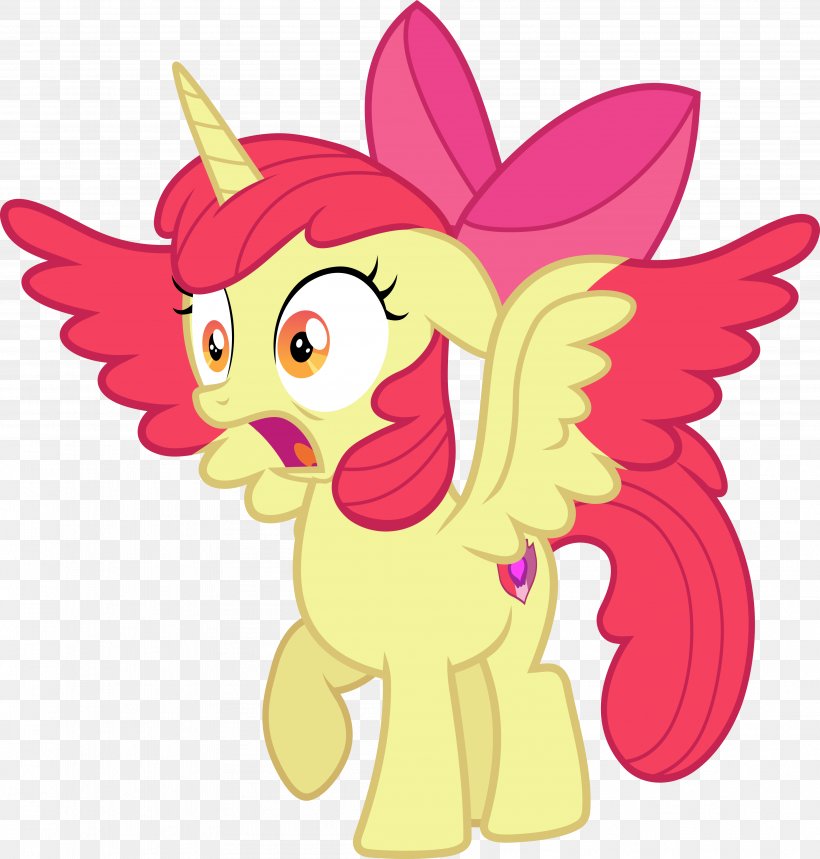 My Little Pony Apple Bloom Applejack Winged Unicorn, PNG, 3778x3959px, Pony, Animal Figure, Apple, Apple Bloom, Applejack Download Free
