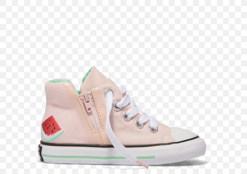 Sports Shoes Chuck Taylor All-Stars Converse Pink Watermelon Chuck Taylor Hi-Tops, PNG, 578x578px, Sports Shoes, Beige, Brand, Chuck Taylor Allstars, Cross Training Shoe Download Free
