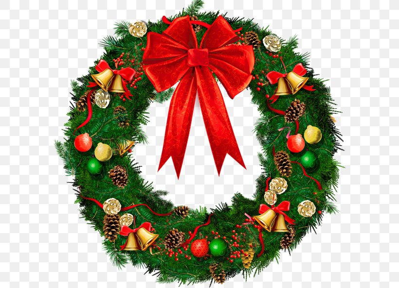 Wreath Garland Christmas Ornament Candy Cane Clip Art, PNG, 600x593px, Wreath, Candy Cane, Christmas, Christmas Decoration, Christmas Ornament Download Free