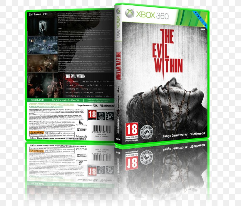 Xbox 360 The Evil Within 2 BioShock Infinite PlayStation 4, PNG, 700x700px, Xbox 360, Bethesda Softworks, Bioshock Infinite, Brand, Display Advertising Download Free