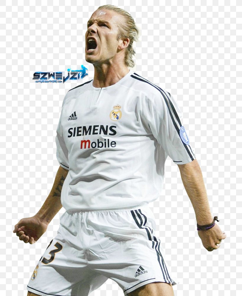 beckham real madrid jersey