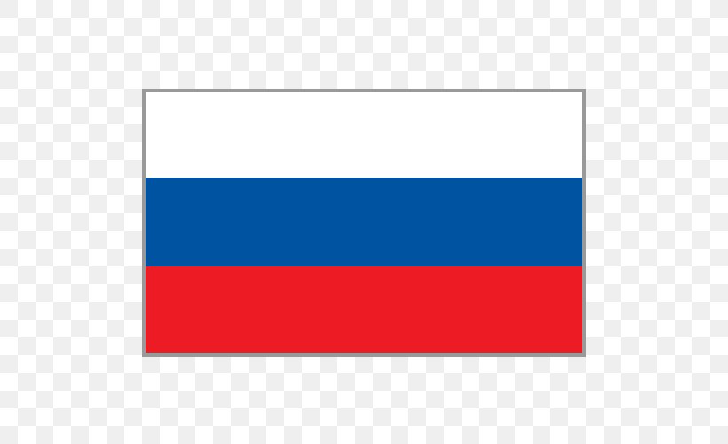 Flag Of Russia Russian Empire National Flag, PNG, 500x500px, Flag Of Russia, Area, Blue, Electric Blue, Flag Download Free