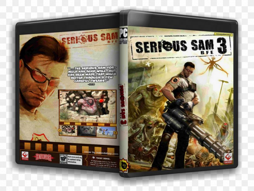 Serious Sam 3: BFE Serious Sam HD: The First Encounter Serious Sam: The First Encounter Serious Sam: The Second Encounter Serious Sam Double D, PNG, 1023x768px, Serious Sam 3 Bfe, Croteam, Devolver Digital, Dvd, Film Download Free