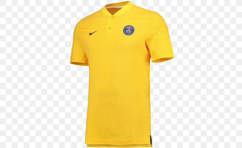 T-shirt Paris Saint-Germain F.C. Polo Shirt Lacoste, PNG, 500x500px, Tshirt, Active Shirt, Clothing, Collar, Jersey Download Free