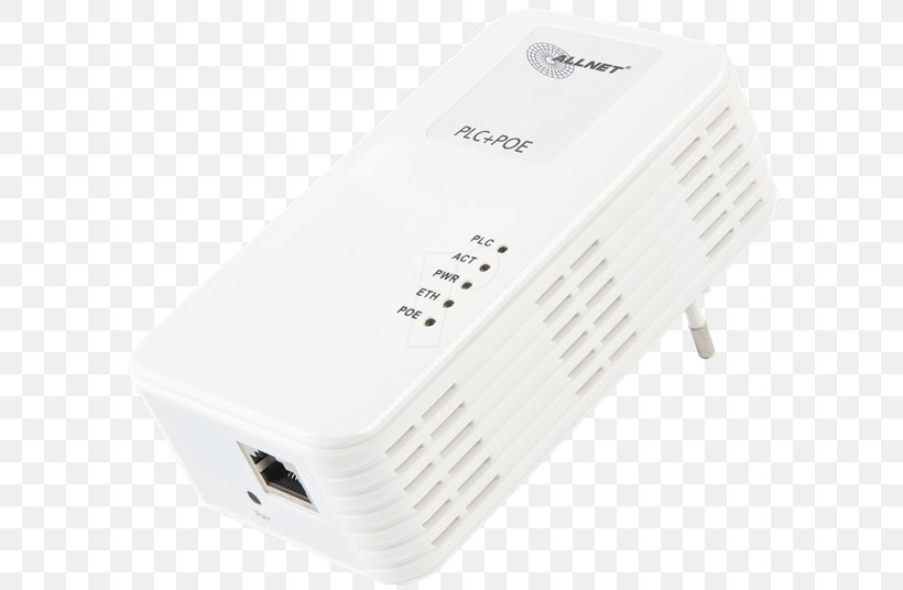 Adapter Wireless Access Points Power-line Communication Power Over Ethernet HomePlug, PNG, 600x536px, Adapter, Ac Adapter, Allnet, Bridging, Closedcircuit Television Download Free