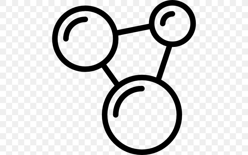 Molecule Clip Art, PNG, 512x512px, Molecule, Area, Black And White, Body Jewelry, Chemistry Download Free