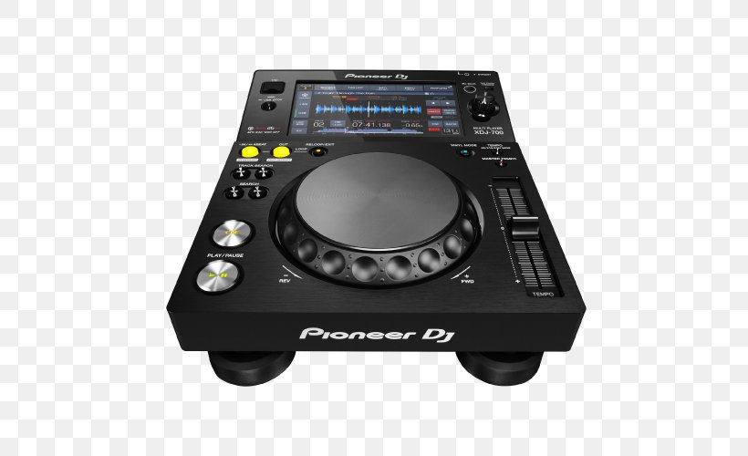 Pioneer DJ Pioneer XDJ-700 DJ Controller CDJ Audio, PNG, 500x500px, Pioneer Dj, Audio, Audio Mixers, Cdj, Disc Jockey Download Free