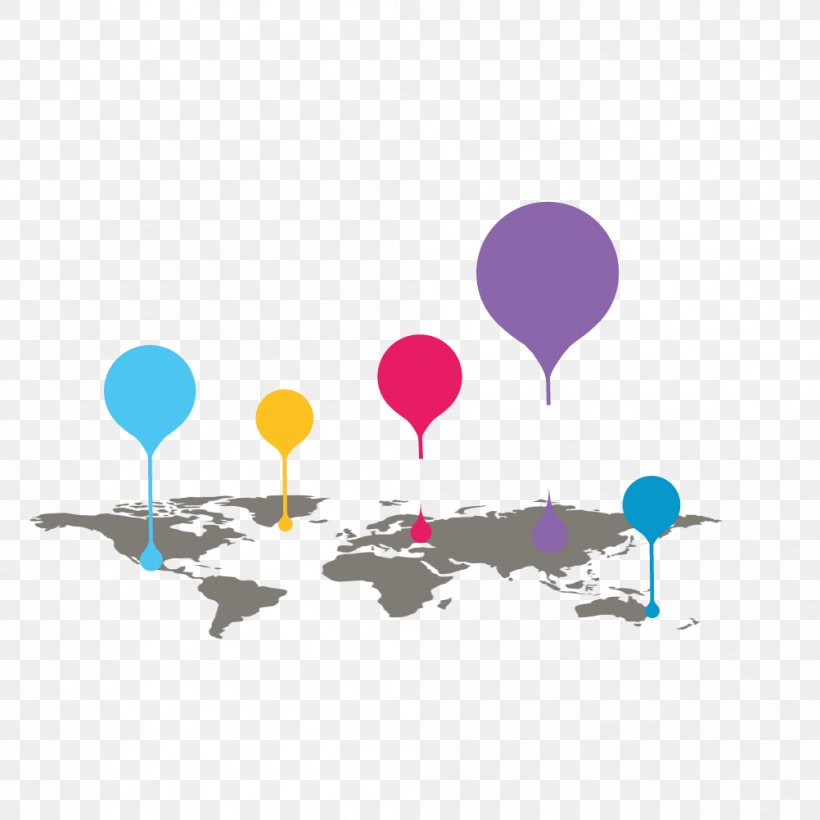 World Map, PNG, 1002x1003px, World, Balloon, Map, Purple, World Map Download Free