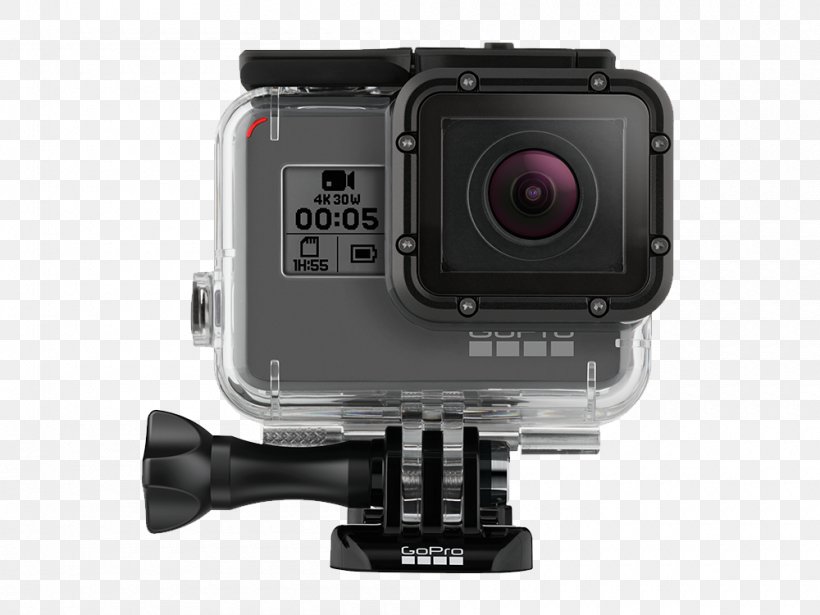 GoPro HERO5 Black Action Camera GoPro HERO6, PNG, 1000x750px, 4k Resolution, Gopro Hero5 Black, Action Camera, Camera, Camera Accessory Download Free