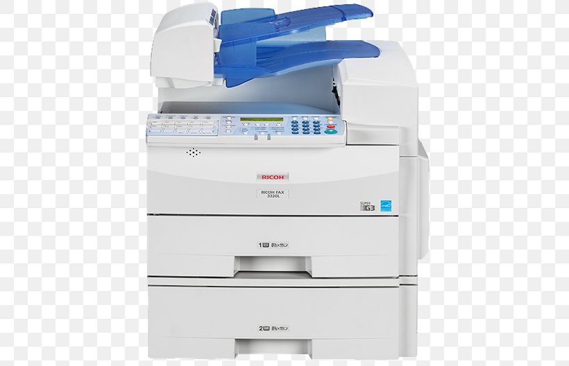 Paper Ricoh Fax Printer Photocopier, PNG, 504x528px, Paper, Copying, Fax, Image Scanner, Inkjet Printing Download Free