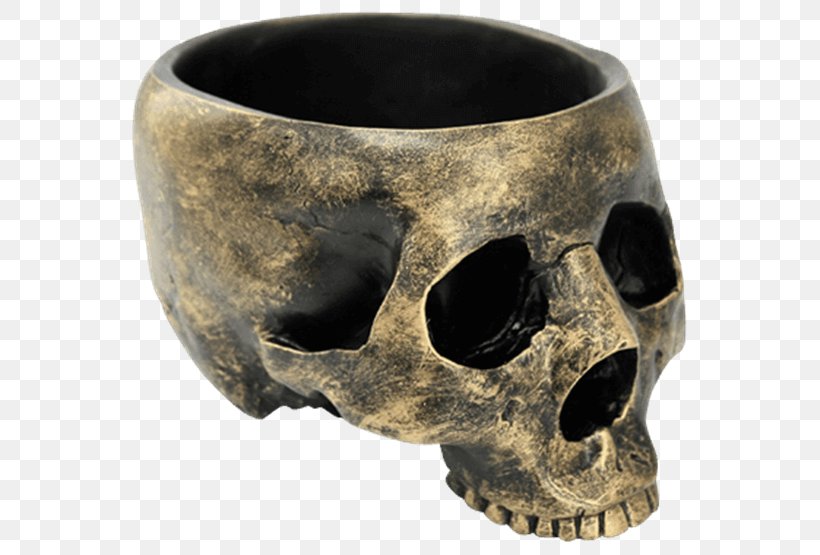 Skull Bowl Figurine Statue Human Skeleton, PNG, 555x555px, Skull, Arm, Artifact, Bone, Bowl Download Free