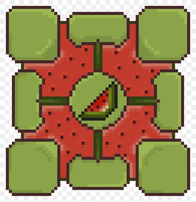Square Watermelon Cube Pixel Art, PNG, 1300x1340px, Square Watermelon, Area, Cube, Deviantart, Digital Art Download Free