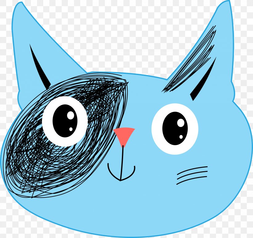 Cat Kitten Clip Art, PNG, 4386x4144px, Cat, Beak, Bird, Blue, Cartoon Download Free