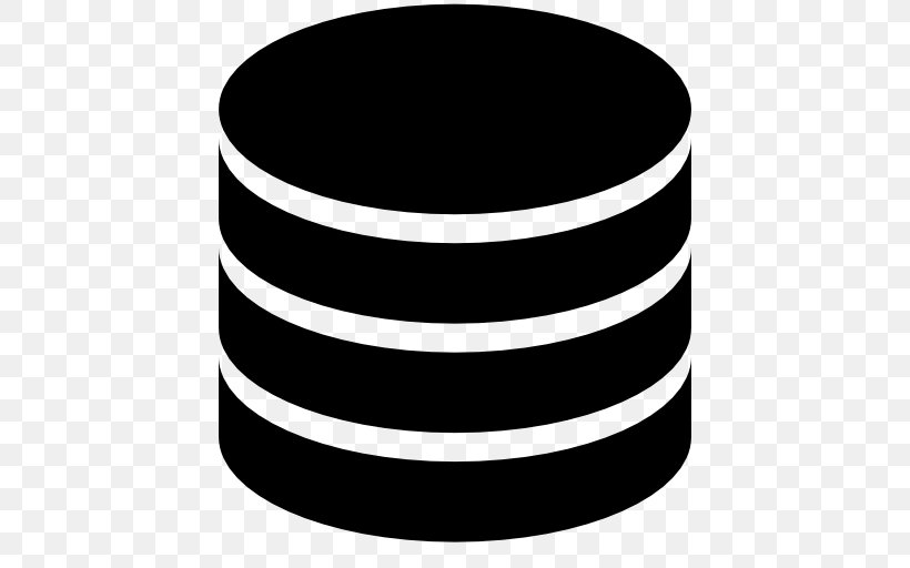 Database Server Clip Art, PNG, 512x512px, Database, Black, Black And White, Computer, Computer Servers Download Free