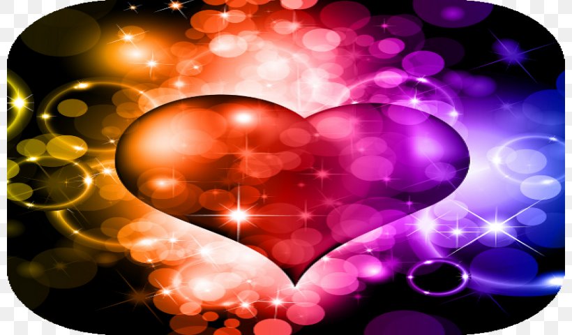 Desktop Wallpaper Romantic Love Live Wallpaper Image Romance, PNG, 800x480px, Watercolor, Cartoon, Flower, Frame, Heart Download Free
