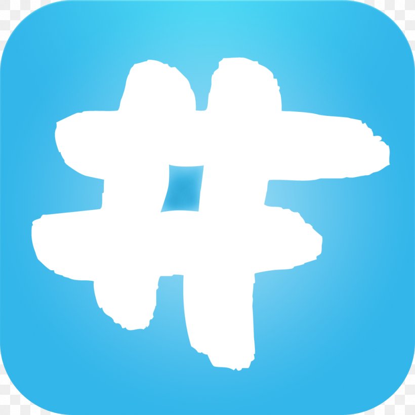Hashtag App Store ITunes, PNG, 1024x1024px, Hashtag, App Store, Apple, Aqua, Blog Download Free