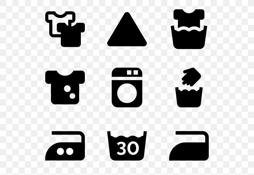 Laundry Symbol Washing Clip Art, PNG, 600x564px, Laundry, Area, Black, Black And White, Brand Download Free