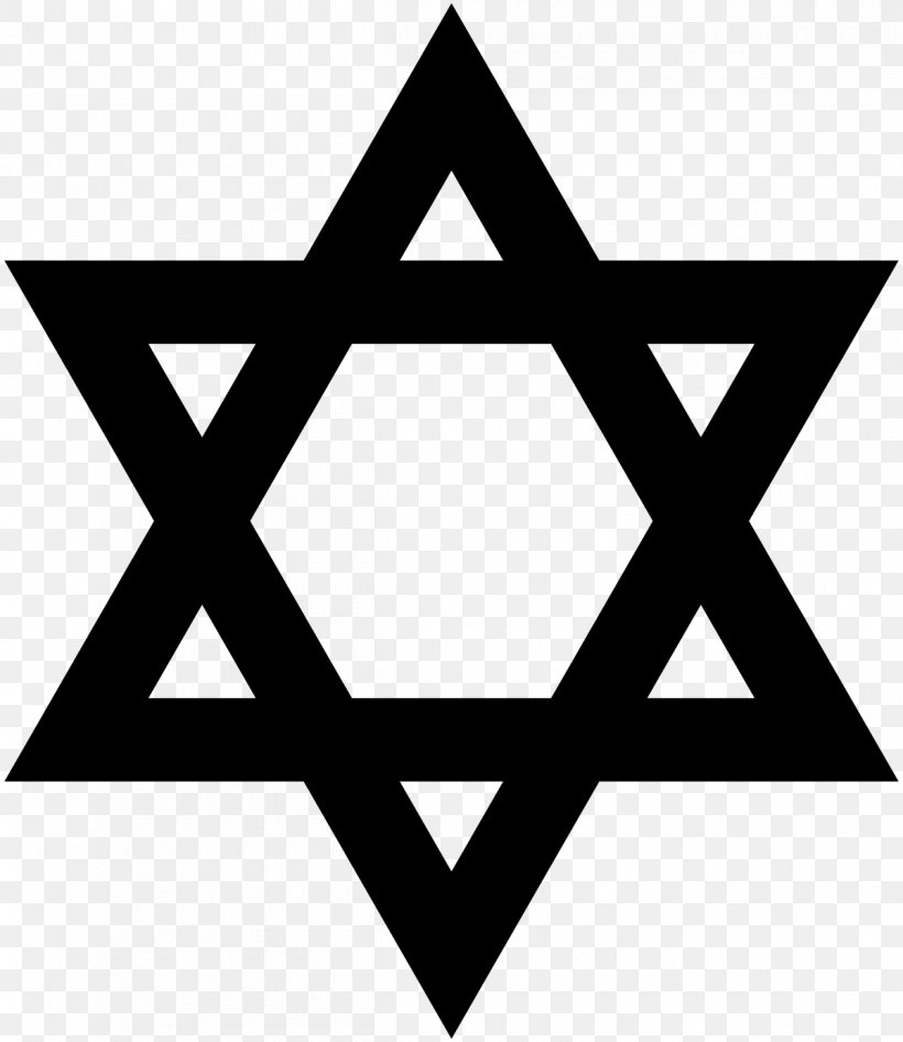 Star Of David Judaism Jewish Symbolism Hexagram, PNG, 1200x1385px, Star Of David, Area, Black, Black And White, Brand Download Free