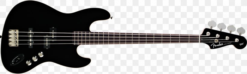 Fender Aerodyne Jazz Bass Fender Precision Bass Fender Jazz Bass V Fender Stratocaster, PNG, 2400x723px, Watercolor, Cartoon, Flower, Frame, Heart Download Free